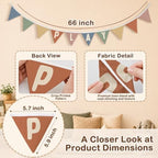 Playroom Decor, Play Sign Wall Pennant Banner Flags 5.5Ft - Image 3