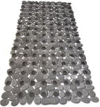 “Pebbles” Non-Slip Bathtub/Shower Mat 27.5”x14” Rectangular, Machine-Washable - Image 2