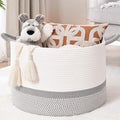 67L Large Blanket Basket, Woven Baskets by Degeyoyo