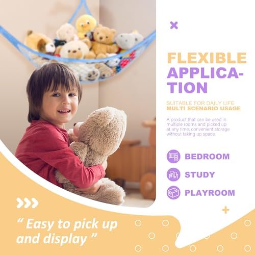 Lazebox Stuffed Animal Net Hammock - Image 6