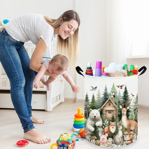 Baby Laundry Hamper, Dirty Clothes Hamper - Image 2
