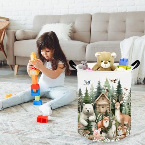 Baby Laundry Hamper, Dirty Clothes Hamper - Image 3