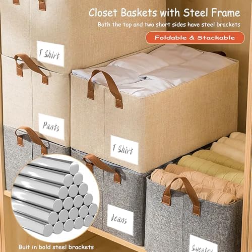 AARAINBOW 4 Pcs Closet Clothes Organizer - Image 5