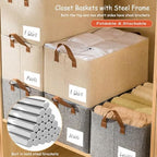 AARAINBOW 4 Pcs Closet Clothes Organizer - Image 5