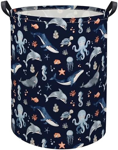 Ocean Baby Laundry Basket Baby Hamper by HIYAGON