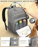Pritent Diaper Bag Backpack, Baby Bag Backpack Baby Essentials - Image 4