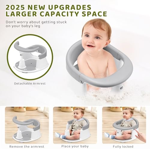 Baby Bath Seat with Sit-Up Support - Image 5