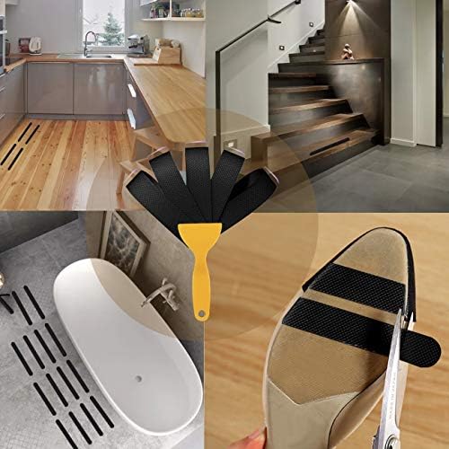 Kyerivs Bathtub Non Slip Stickers Anti Slip Strips Safety Shower Treads - Image 3