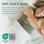 SafeRest Sleepure Waterproof Mattress Protector Full Size - Image 4