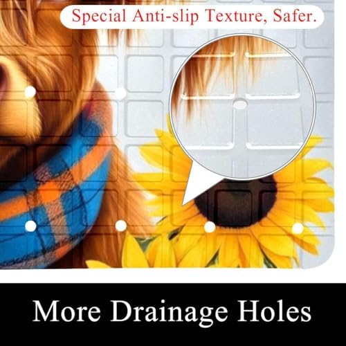Shower Mat Non-Slip Bathtub Mats - Image 2