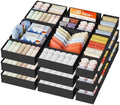 DIMJ Drawer Organizer Clothes, 30 Pack Dresser Organizer, Foldable Closet by DiMJ