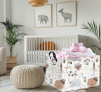 Rectangular Kids Storage Basket Baby Storage Basket Cute Kids Toy Storage Bin - Image 3