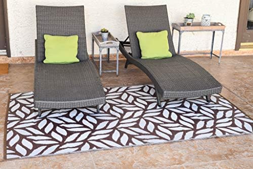 Stylish Camping 258107 8-feet by 10-feet Reversible Mat, Plastic Straw Rug by StylishCamping