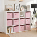 Cupic Cupid 10-Pack 11x11 Collapsible Storage Cubes, Fabric Bins - Image 7