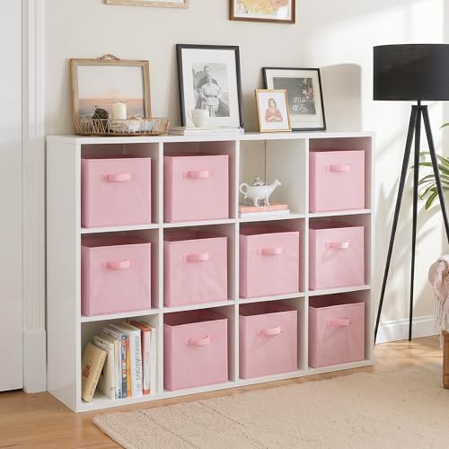 Cupic Cupid 10-Pack 11x11 Collapsible Storage Cubes, Fabric Bins - Image 7