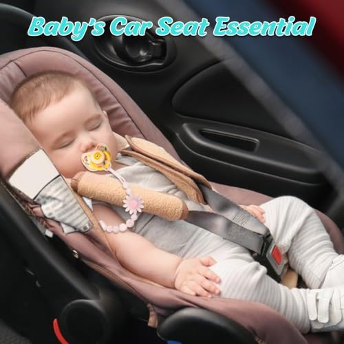 Pacifier Clip, 4 Pack Semi-Transparent Silicone Pacifier Clip - Image 4