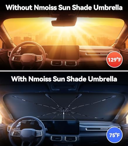 Nmoiss Windshield Sun Shade Umbrella - Image 2