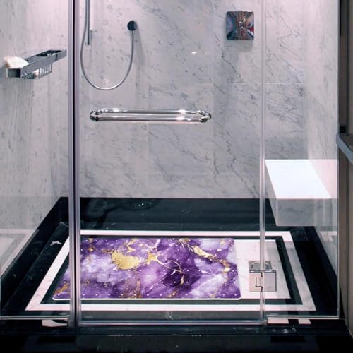 Non Slip Shower Mat Bathtub Mat 15.1x26.8 Inch, Quick Dry Bath Mat - Image 6