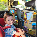 Backseat Car Organizer w/ 10 Storage Pockets 11" Tablet Holder - Image 7
