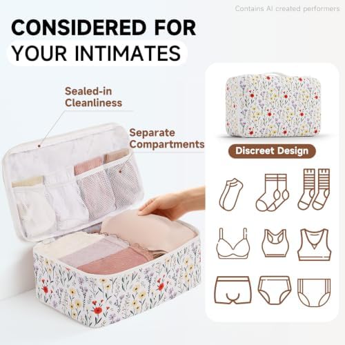 OlarHike 9 Set Packing Cubes for Travel, Gifts for Women Mom, Anti-Tearing - Image 5