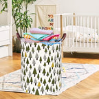 MAIZMZ Girls Storage Basket Laundry Hamper Gifts Organizer Bins Toy Box Laundry - Image 3
