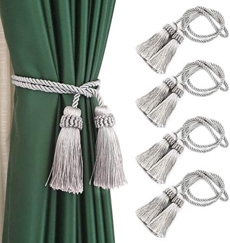 Curtain Tiebacks Handmade Curtain Holdbacks Rope by fenghuangwu