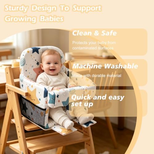 Shopping Cart Cover for Baby, Baby High Chair Cover, Grocery cart Cover - Image 3