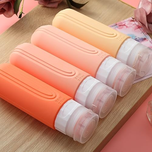 Mrsdry Travel Bottles for Toiletries, Tsa Approved 3oz Travel Size Containers - Image 5