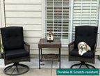 Outdoor High Back Dining Chair Cushions Cover 4-Pack - Image 7