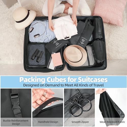 10 Pcs Set Packing Cubes - Image 4