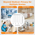 4-Panel Medical Privacy Screen - Image 7