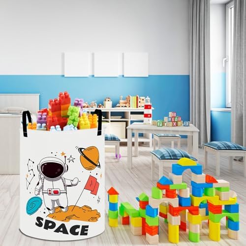 Collapsible Round Storage Basket, Soft-Sided Organizer - Image 5