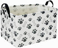 Rectangular Dog Basket, Dog Toy Bin, Dog Storage Basket Organizer.Waterproof PE by Sanjiaofen