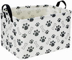 Rectangular Dog Basket, Dog Toy Bin, Dog Storage Basket Organizer.Waterproof PE by Sanjiaofen
