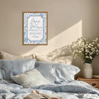 Framed Christian Wall Art, Bible Verse Praise God From Whom All Blessings Flow - Image 3