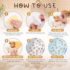 Fullhawl 30 Pcs Highland Cow Non Slip Shower Stickers, Bathtub Safety - Image 3