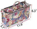 BTSKY Printing Handbag Organizers Inside Purse Insert-High Capacity 13 Pockets - Image 4