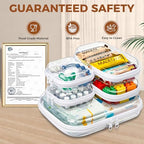 5 Pack Diaper Bag Organizer Pouches, Waterproof Storage Box - Image 3