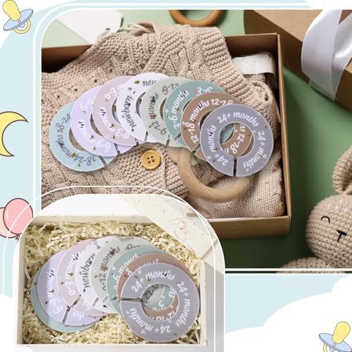 8 Pcs Infant Closet Dividers Nursery, Light Color - Image 4