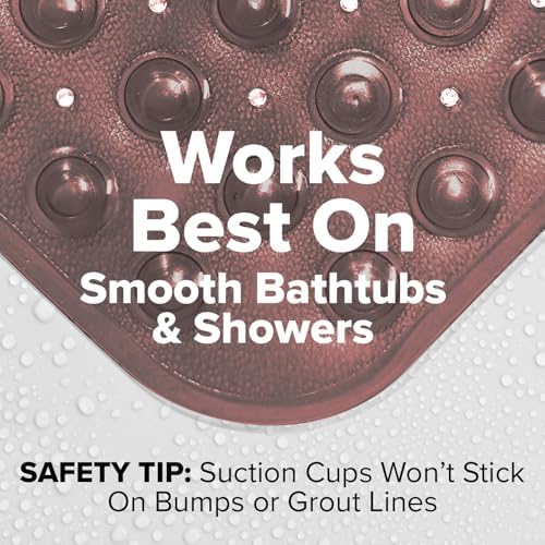 SlipX Solutions 39x16 Extra Long Non Slip Bath Mat, Tub & Shower - Image 3