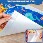 Disposable Sticky Placemats for Toddlers, 20 Pack Kids Table Mats - Image 6