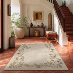 4x6 Washable Living Room Area Rugs: Bedroom Rug Non Slip Low Pile Carpet - Image 6