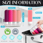Silevoler Travel Bottles for Toiletries, TSA-Approved Travel Size Container - Image 3