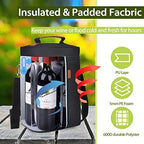 Tirrinia 4 Bottle Wine Tote Carrier - Image 5