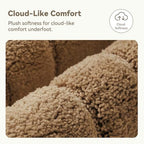 GRANNY SAYS Champagne Bathroom Runner Rug 24" x 48", Soft Bath Mat - Image 3