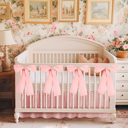 Smoothnovelty Pink Crib Bed Skirts - Image 6