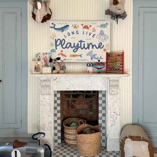 Playroom Wall Decor, Ocean Nursery Kids Toddler Boy Playroom Decor Hanging - Image 3