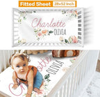 Custom Crib Bedding Set for Girls Gifts Highland Cow Design Color24 - Image 3