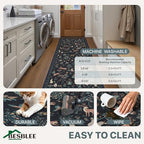 BESBLEE 2'6X6 Washable Kitchen Runner Rug, Animal Non Slip - Image 5