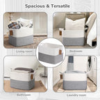 Goodpick 50L Large Woven Rope Storage Basket - Image 4